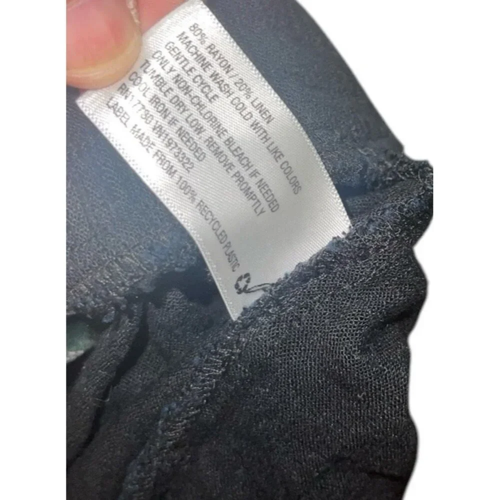 WILD FABLE Womens Size XS Rayon Linen Blend Pull On Pocket Shorts Elastic Waist - Picture 9 of 11